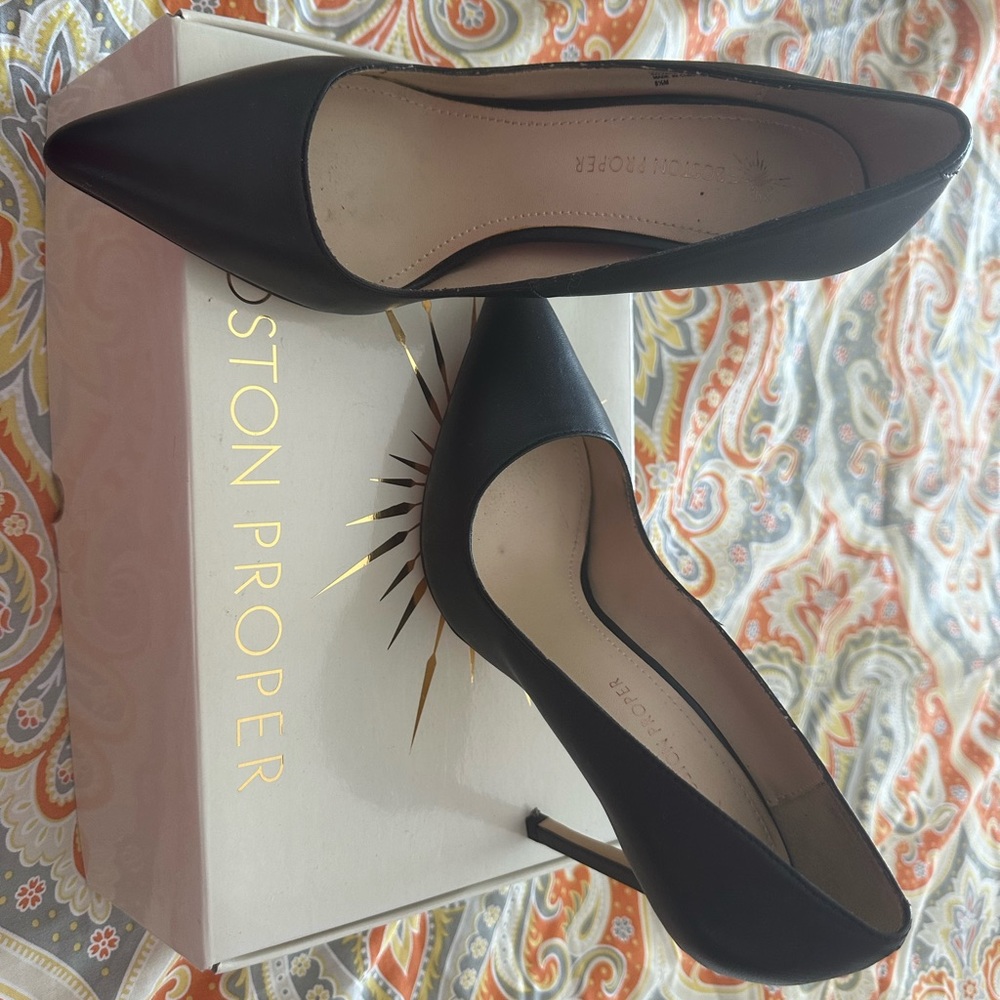 Black heels